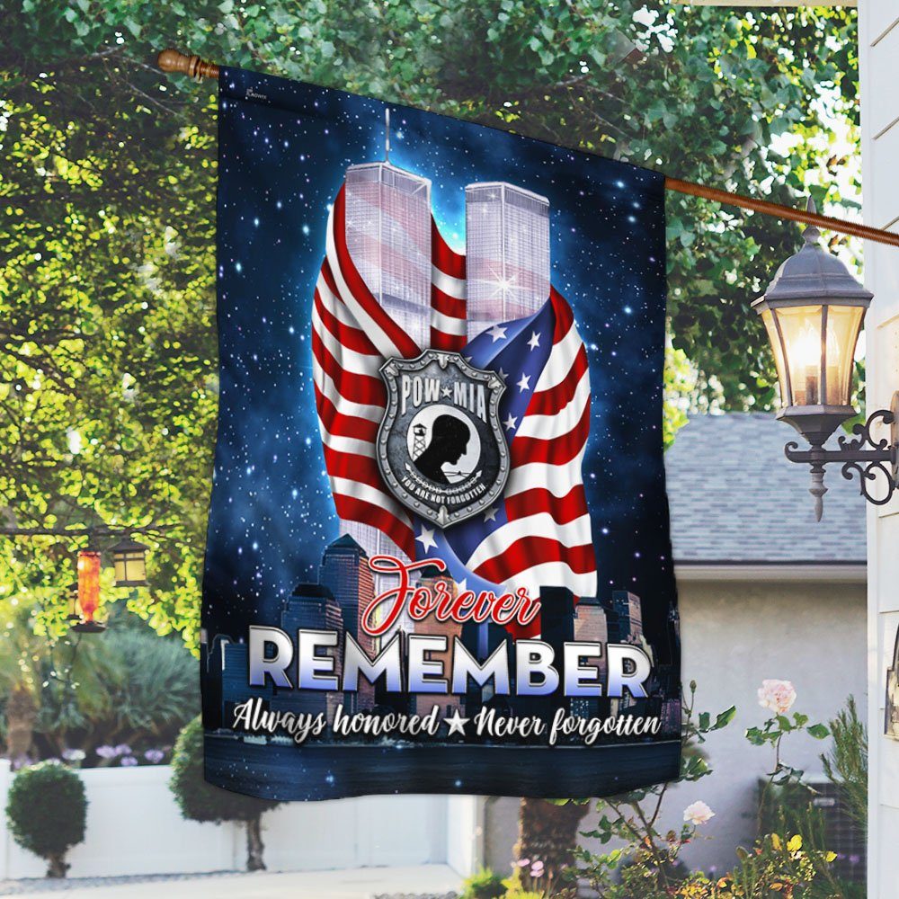 911 Patriot Day POW/MIA Flag September 11 Attacks Never Forget 9/11  TQN329F - Image 2