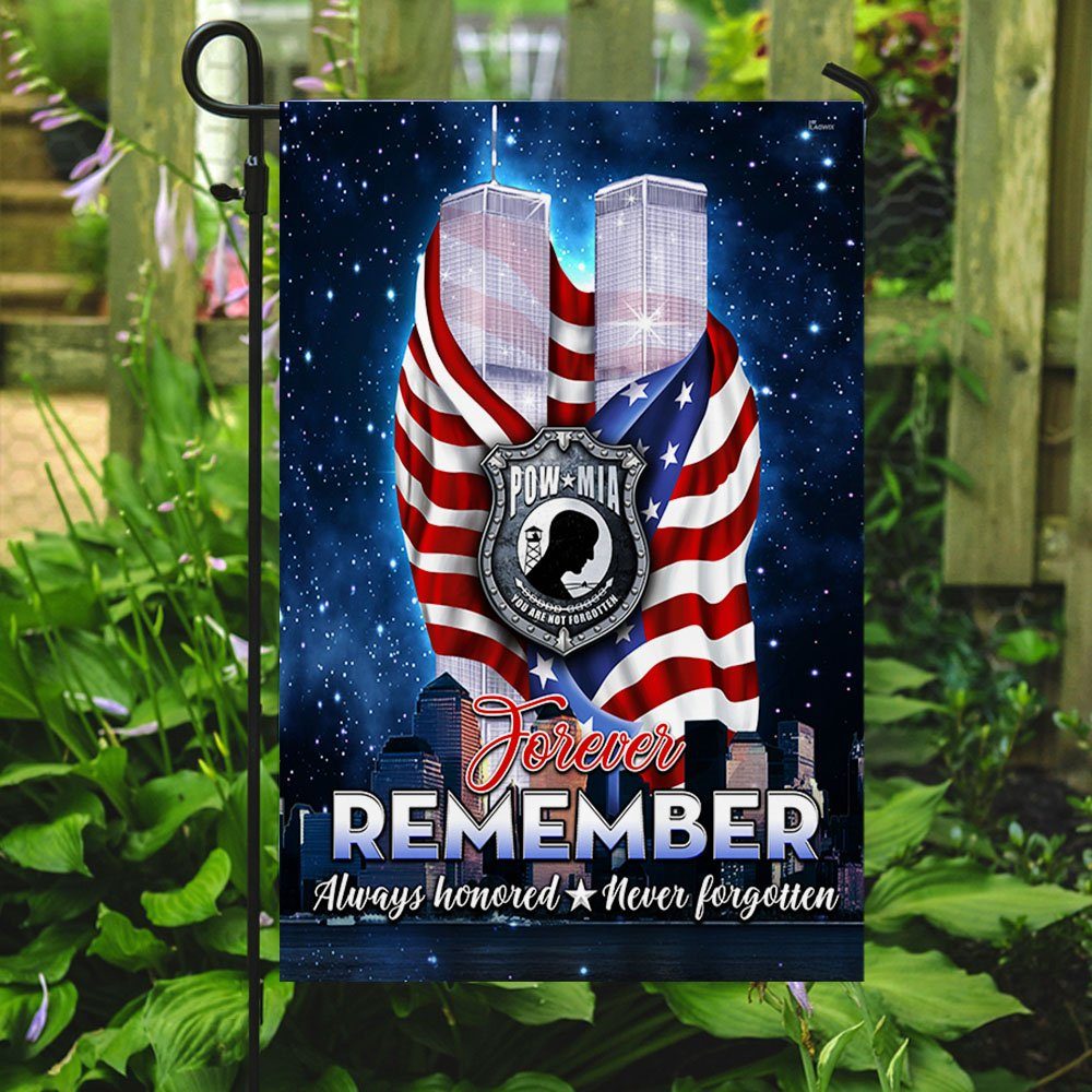 911 Patriot Day POW/MIA Flag September 11 Attacks Never Forget 9/11  TQN329F - Image 5