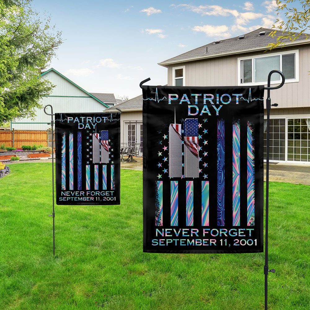 911 Patriot Day September 11 Never Forget Flag MLN1558F - Image 5