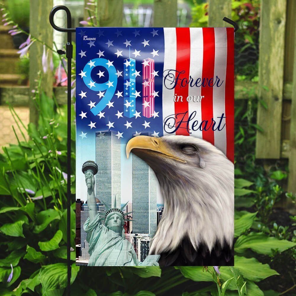 9 11 Never Forget Eagle Flagwix™ Forever In Our Heart 911 American Flag - Image 7