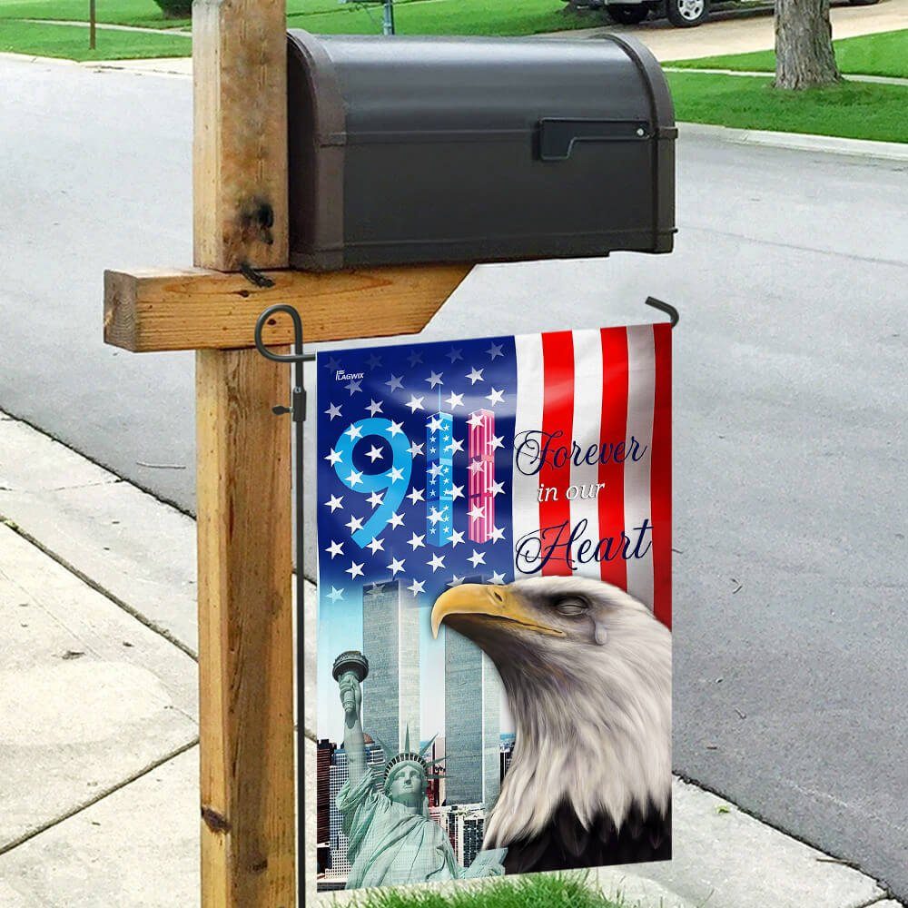 9 11 Never Forget Eagle Flagwix™ Forever In Our Heart 911 American Flag - Image 9