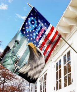 9 11 never forget eagle flagwix™ forever in our heart 911 american flag 4391