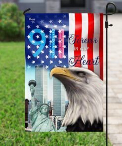 9 11 never forget eagle flagwix™ forever in our heart 911 american flag 7430