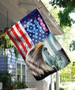 9 11 never forget eagle flagwix™ forever in our heart 911 american flag 8337