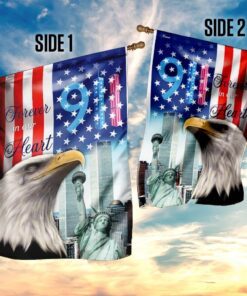 9 11 never forget eagle flagwix™ forever in our heart 911 american flag 8522