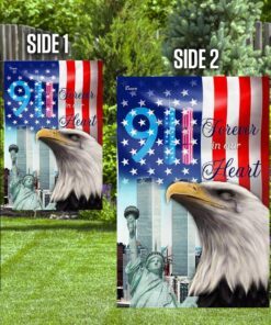 9 11 never forget eagle flagwix™ forever in our heart 911 american flag 8625