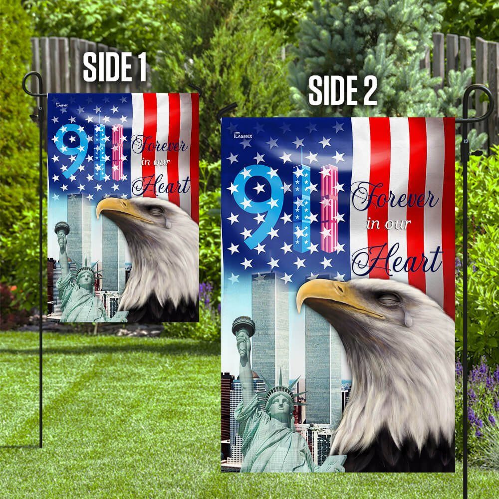 9 11 Never Forget Eagle Flagwix™ Forever In Our Heart 911 American Flag - Image 10