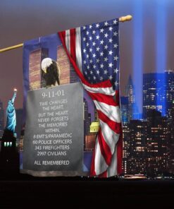 9 11 Never Forget Flag for Patriot Day Memorial 9/11 Flag TPT255Fn