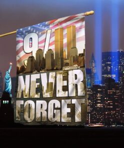 9 11 Never Forget Flag for Patriot Day Memorial 9/11 Flag TPT276F
