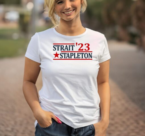 Stapleton Strait 23 Retro Vintage Country Cowboy Western T-Shirt