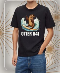 Surfing Otter 841 California Sea Otter 841 Shirts