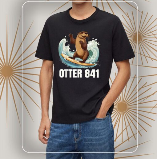 Surfing Otter 841 California Sea Otter 841 Shirts