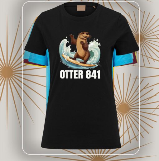 Surfing Otter 841 California Sea Otter 841 T Shirt