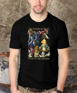 The Legend of Zelda Tears Of The Kingdom Panels Collage T-Shirt