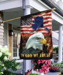 alaska state patriotic american independence day flag 5660