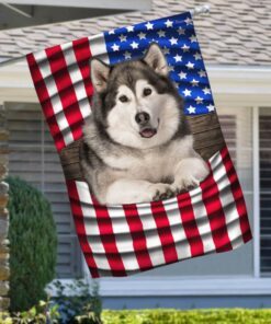 alaskan malamute american flag thb3647fv2 8793