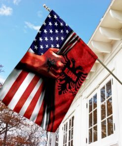 albanian american flag 4998