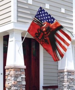 albanian american flag 7888