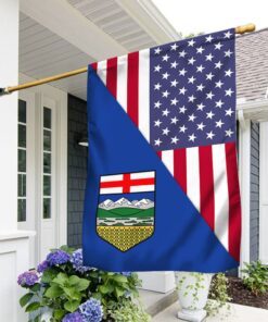 Alberta American Flag TRL1343F