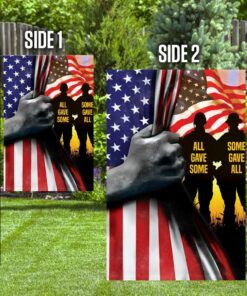 all gave some some gave all veteran flag 7103