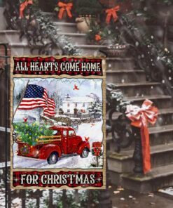 all hearts come home for christmas flag 1034