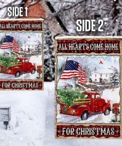 all hearts come home for christmas flag 4928