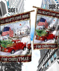 all hearts come home for christmas flag 5378