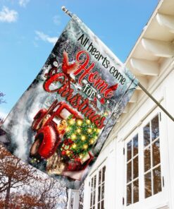 all hearts come home for christmas flag 6693