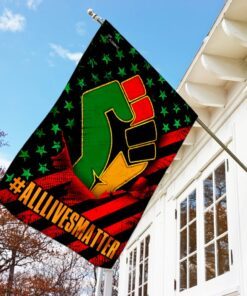 all lives matter african american flag 1532