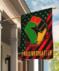 All Lives Matter African American Flag