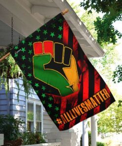 all lives matter african american flag 4636