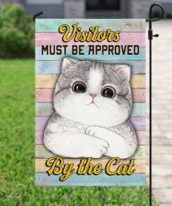 all visitors must be approved by the cat flag 3908