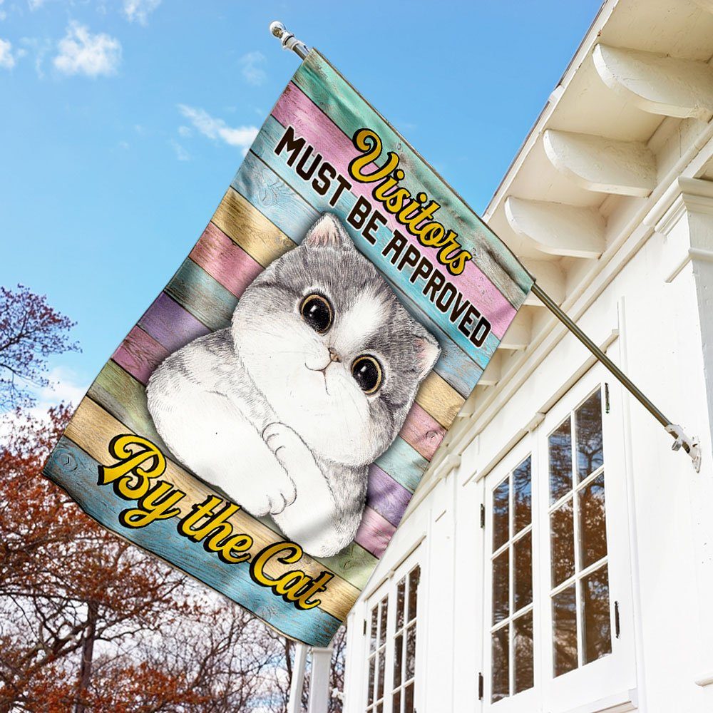All Visitors Must Be Approved By The Cat Flag - Image 2