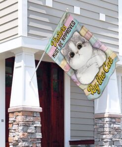 all visitors must be approved by the cat flag 7205