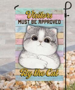 all visitors must be approved by the cat flag 8030