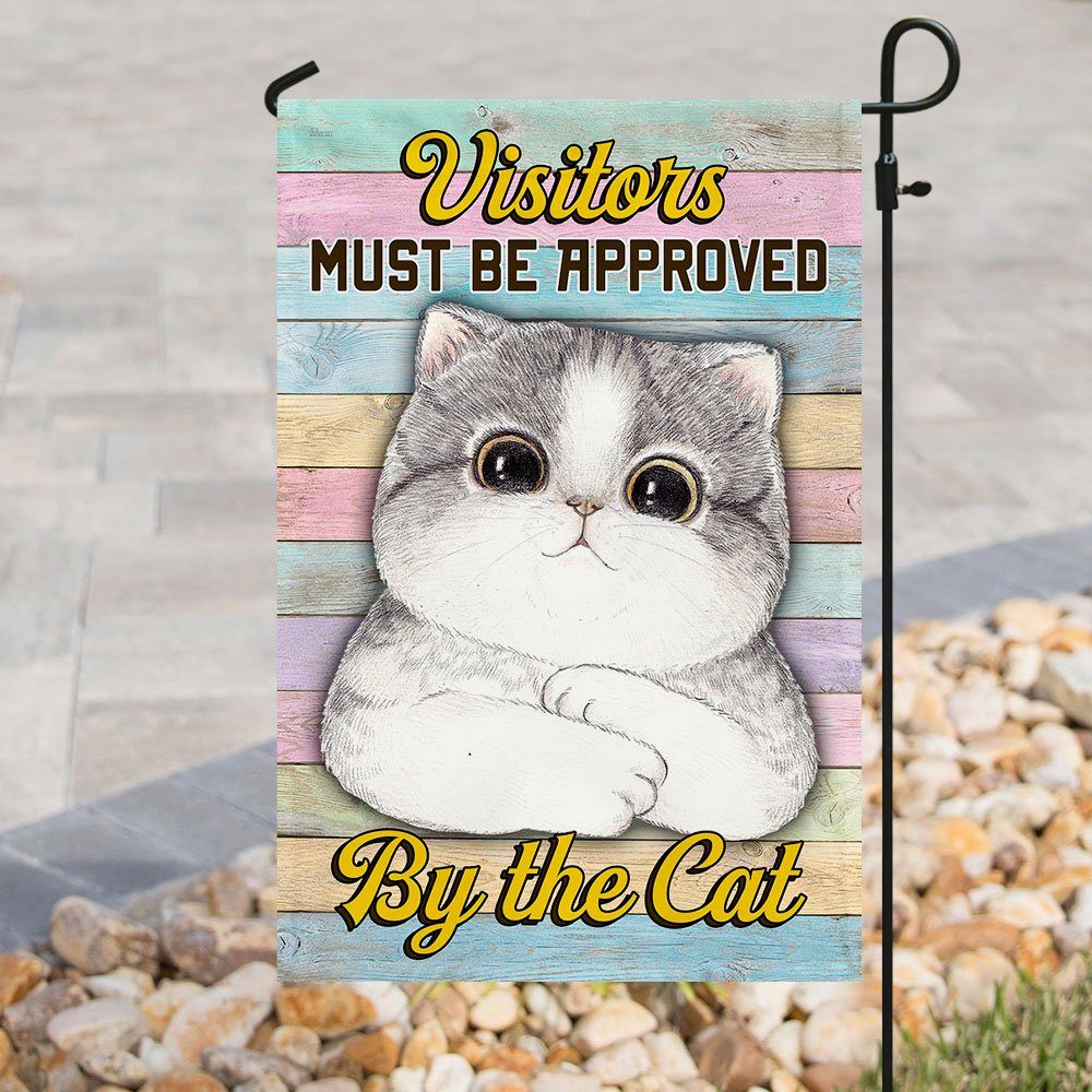All Visitors Must Be Approved By The Cat Flag - Image 8