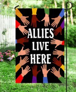 allies live here lgbt flag tqn315f 5113