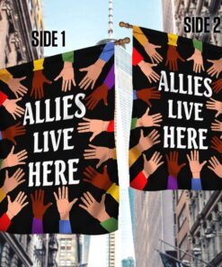 allies live here lgbt flag tqn315f 5789