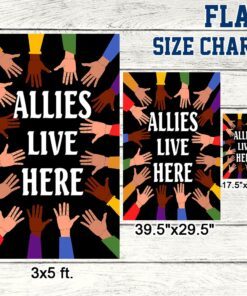 allies live here lgbt flag tqn315f 6602