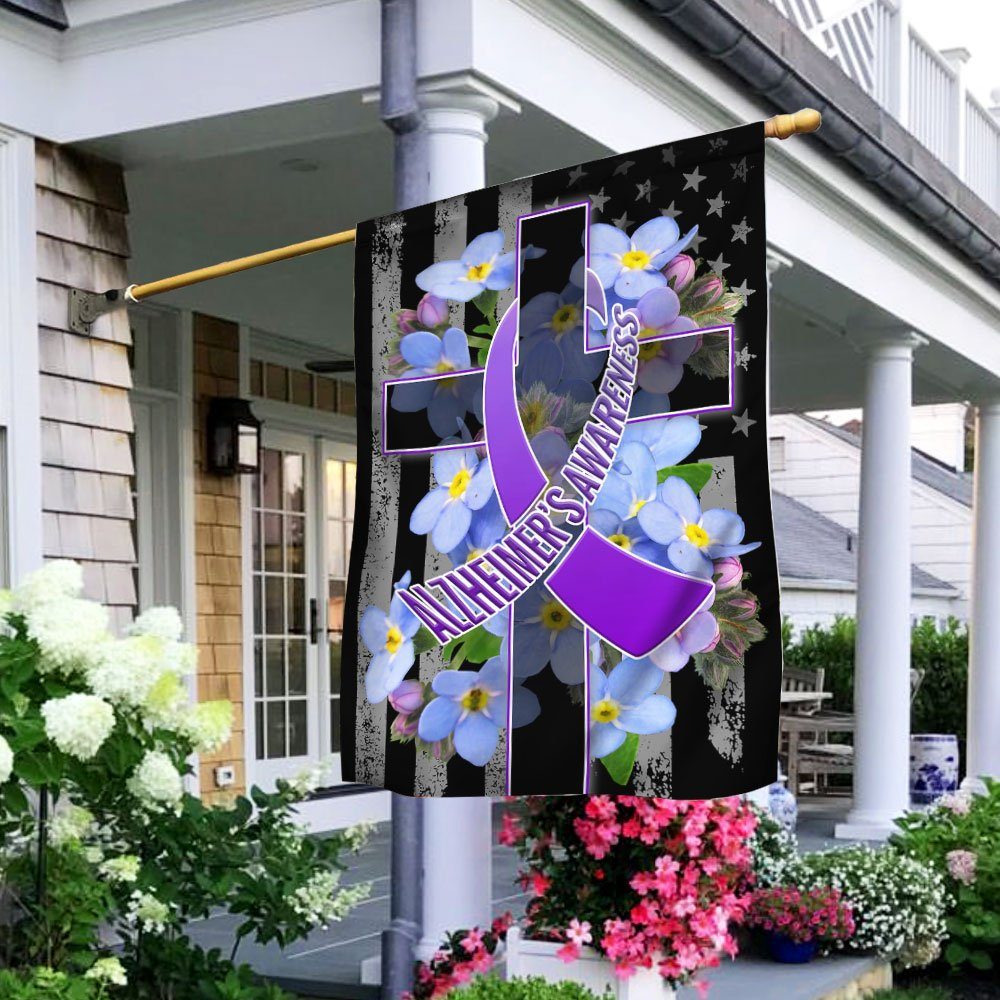 Alzheimer's Awareness Flag ANL67F