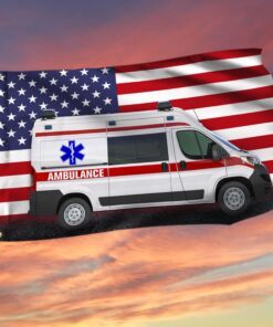 Ambulance Paramedic Grommet Flag TQN283GF