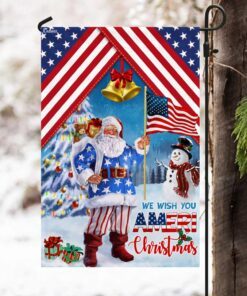 ameri christmas santa claus flag thn3544f 2324