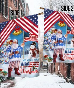 ameri christmas santa claus flag thn3544f 8769