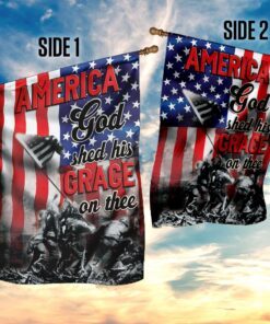 america, god shed his grace on thee flag 3023