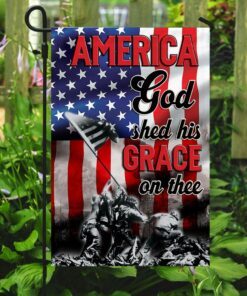 america, god shed his grace on thee flag 4184