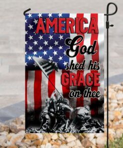 america, god shed his grace on thee flag 7288