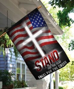 america. stand for the flag kneel for the cross flag 1796