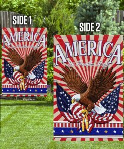 america let freedom reign flag 8424