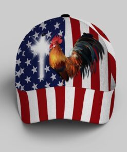 America Cap Rooster Symbol LNT179BC