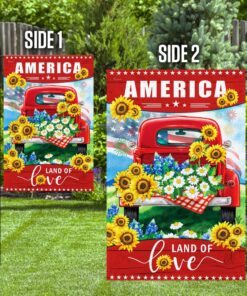 america land of love flag 1502
